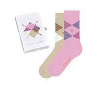 Burlington Basic Gift Box W So cotone fantasia confezione di 2 paia, Calzini Donna, Multicolore Beige Rose Mix 0069, 36-41