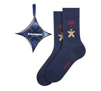 Burlington Basic Mix Gift Box M So Cotone Fantasia Calzini, Blue 0010-Set Regalo Natalizio, 40-46 Uomo