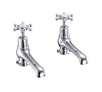 Burlington Birkenhead Paio Di 12.7cm Tradizionale Lavabo Rubinetti - Cromato,BI2