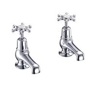 Burlington Kensington Paio Di 7.6cm Gabinetto Lavabo Taps, Stile Tradizionale,