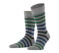 Burlington Blackpool M So cotone fantasia 1 paio, Calzini Uomo, Grigio Marengo 3391, 40-46