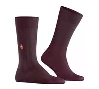 Burlington Brit Style M So cotone fantasia 1 paio, Calzini Uomo, Rosso Chianti 8370, 40-46