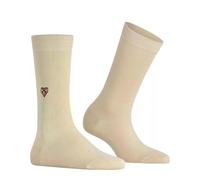 Burlington Brit Style W So cotone fantasia 1 paio, Calzini Donna, Beige Cream 4011, 36-41