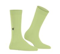 Burlington Brit Style W So cotone fantasia 1 paio, Calzini Donna, Verde Lemon 7498, 36-41
