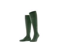 Burlington Leeds M KH Baumwolle Wolle Lang Einfarbig Calze al Ginocchio, Verde Asparagus 7045, 40-46 Uomo