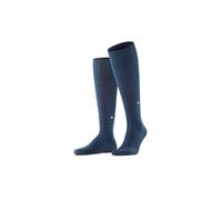 Burlington Dublin M Kh cotone al ginocchio tinta unita 1 paio, Calzini lunghi Uomo, Blu Marine 6120, 40-46