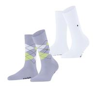 Burlington Calze Donna Everyday Mix 2 Pezzi - Rombo E Uni, Taglia Unica, 36-4...