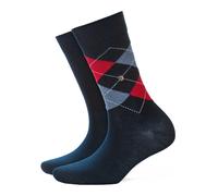 Burlington Calze Donna Everyday Mix 2 Pezzi - Rombo E Uni, Taglia Unica, 36-4...