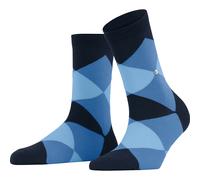 Burlington Bonnie W Sso cotone fantasia 1 paio, Calzini Donna, Blu Marine 6120, 36-41