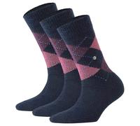 BURLINGTON Calzino navy / lilla / rosa / bianco Donna BURLINGTON 36-41 navy / lilla / rosa / bianco