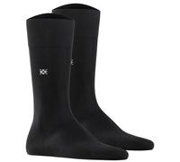 BURLINGTON Calzino nero / bianco Uomo BURLINGTON 39-46 nero / bianco