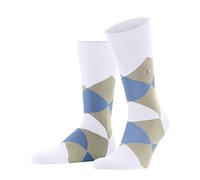 Burlington Clyde M So cotone fantasia 1 paio, Calzini Uomo, Bianco White 2003, 40-46