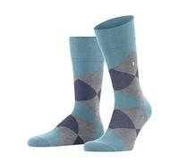 Burlington Clyde M So cotone fantasia 1 paire, Calzini Uomo, Blu Key Largo 6852, 40-46