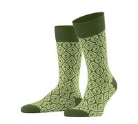 Burlington Coastal Couture M So cotone fantasia 1 paio, Calzini Uomo, Verde Palm Tree 7613, 40-46