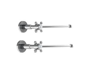 Burlington Cromato Lavabo Rubinetto Spegnere Valvole, W28