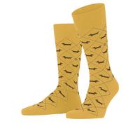 Burlington Dachshund M So cotone fantasia 1 paio, Calzini Uomo, Giallo Sun 1312, 40-46