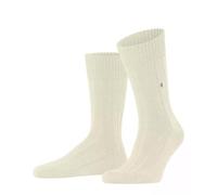 Burlington Dover M So lana tinta unita 1 paio, Calzini Uomo, Bianco Woolwhite 2060, 40-46