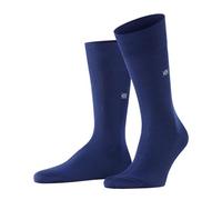 Burlington Dublin M So cotone tinta unita 1 paio, Calzini Uomo, Blu Night Blue 6583, 40-46