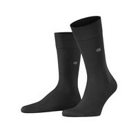 Burlington Calzini da uomo Dublin M So – Cotone tinta unita – Grigio Anthracite Melange 3095 – 40-46