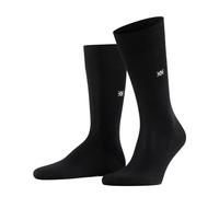 Burlington Dublin M So cotone tinta unita 1 paio, Calzini Uomo, Nero Black 3000, 40-46
