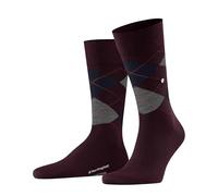 Burlington Edinburgh M So lana fantasia 1 paio, Calzini Uomo, Rosso Claret 8435, 40-46