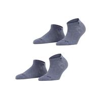 Burlington Everyday 2-Pack Donna Calze pariscarpa | in morbido cotone pettinato