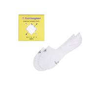 Burlington Everyday Box Multipack M In cotone invisibili tinta unita confezione di 2 paia, Calzini fantasmini Uomo, Bianco White 2000, 45-46