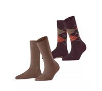Burlington Everyday X-Mas 2-Pack Donna Calze | con clip Burlington