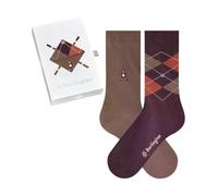 Burlington Everyday X-Mas Donna Calze con bordado natalizio e confezione regalo