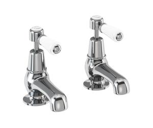 Burlington Kensington Paio Di 7.6cm Gabinetto Lavabo Taps, Stile Tradizionale,