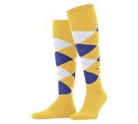 Burlington King M KH cotone al ginocchio fantasia 1 paio, Calzini lunghi Uomo, Giallo (Sun 1312), 40-46