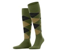 Burlington King M KH cotone al ginocchio fantasia 1 paio, Calzini lunghi Uomo, Verde (Cactus 7684), 40-46