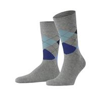Burlington King M So cotone fantasia 1 paire, Calzini Uomo, Grigio Light Heather 3223, 40-46