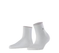 Burlington Lakeside Lace W Sso cotone tinta unita 1 paio, Calzini Donna, Bianco White 2000, 36-41