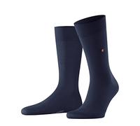 Burlington Lord M So cotone tinta unita 1 paio, Calzini Uomo, Blu Marine 6120, 46-50