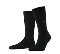 Burlington Lord M So cotone tinta unita 1 paio, Calzini Uomo, Nero Black 3000, 40-46