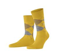 Burlington Manchester M So cotone fantasia 1 paio, Calzini Uomo, Giallo Bee 1393, 40-46