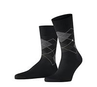 Burlington Calzini Uomo Manchester Cotone Nero 40-46