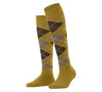 Burlington Marylebone W Kh - Calze al ginocchio da donna, in lana lunga, 1 paio, colore: Giallo Curry 1590, 36-41, Giallo Curry 1590, 36-41
