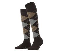 Burlington Marylebone W Kh lana al ginocchio fantasia 1 paio, Calzini lunghi Donna, Marrone Dark Brown 5235, 36-41