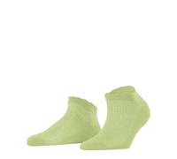 Burlington Montrose W Sn cotone bassi fantasia 1 paio, Calzini corti Donna, Verde Lemon 7498, 36-41