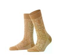Burlington Ornamental W So cotone fantasia 1 paio, Calzini Donna, Beige Brown Sugar 5152, 36-41