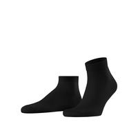 Burlington Palace Street M Sn cotone bassi tinta unita 1 paio, Calzini corti Uomo, Nero Black 3000, 40-46