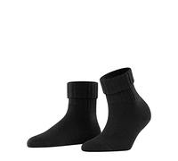 Burlington Plymouth W So lana tinta unita 1 paio, Calzini Donna, Nero Black 3000, 36-41