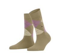 Burlington Queen W So cotone fantasia 1 paio, Calzini Donna, Beige Crystal 4409, 36-41