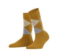 Burlington Queen W So cotone fantasia 1 paio, Calzini Donna, Giallo Dottergelb 1305, 36-41