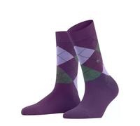 Burlington Queen W So cotone fantasia 1 paio, Calzini Donna, Viola Ultraviolet 8295, 36-41