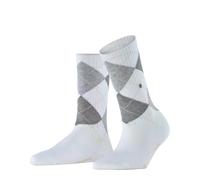 Burlington Rib Courtside W So cotone tinta unita 1 paire, Calzini Donna, Bianco White 2000, 36-41