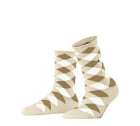 Burlington Sandy Donna Calzini corti con un motivo argyle di nuova interpretazione