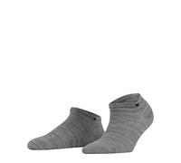 Burlington Soho Vibes W Sn cotone bassi tinta unita 1 paio, Calzini corti Donna, Grigio Light Grey 3400, 36-41